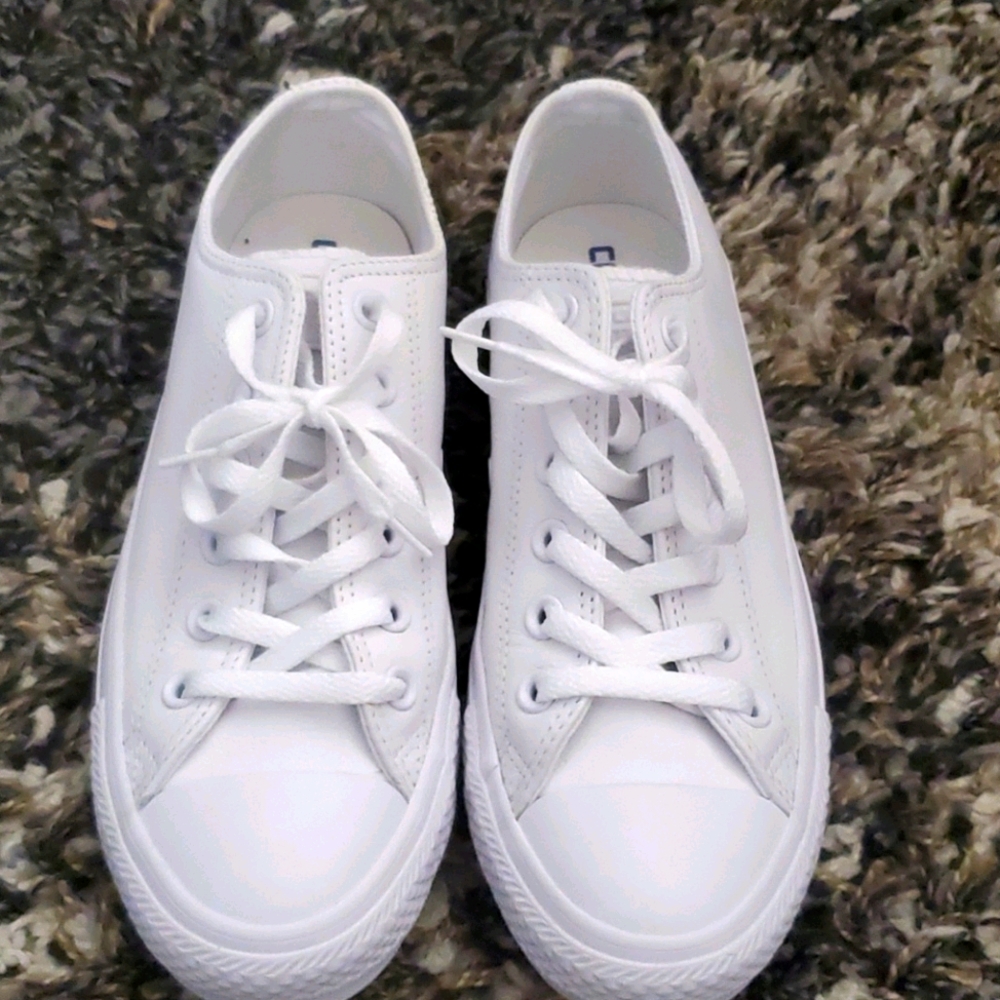 White Converse Shoes